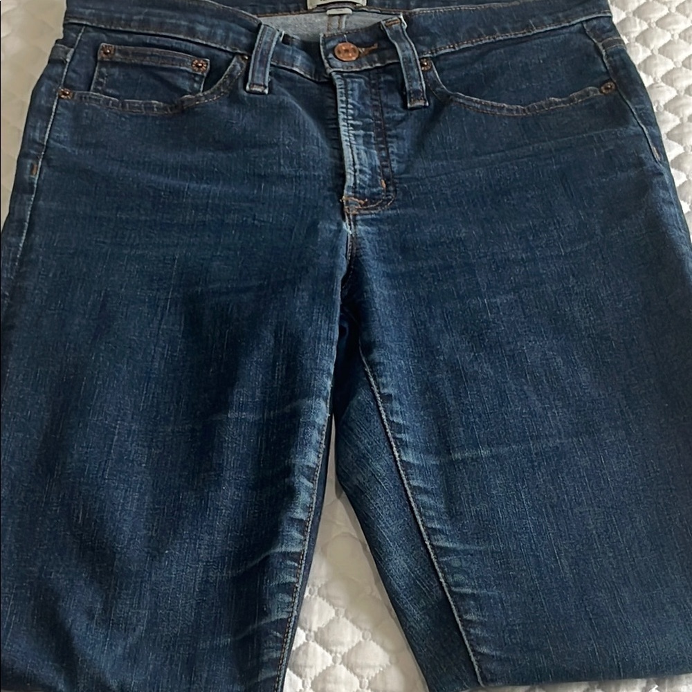 J. Crew Blue Skinny Jeans Classic Fit - Picture 3 of 3